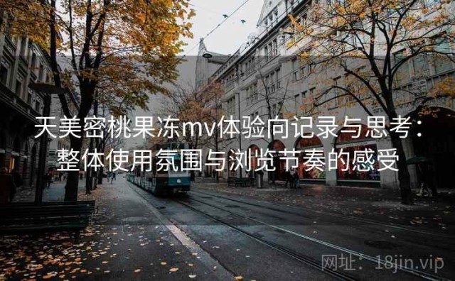 天美密桃果冻mv体验向记录与思考：整体使用氛围与浏览节奏的感受
