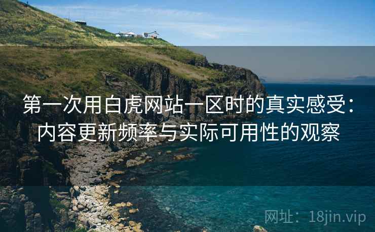 第一次用白虎网站一区时的真实感受:内容更新频率与实际可用性的观察 第一次用白虎网站一区时的真实感受:内容更新频率与实际可用性的观察