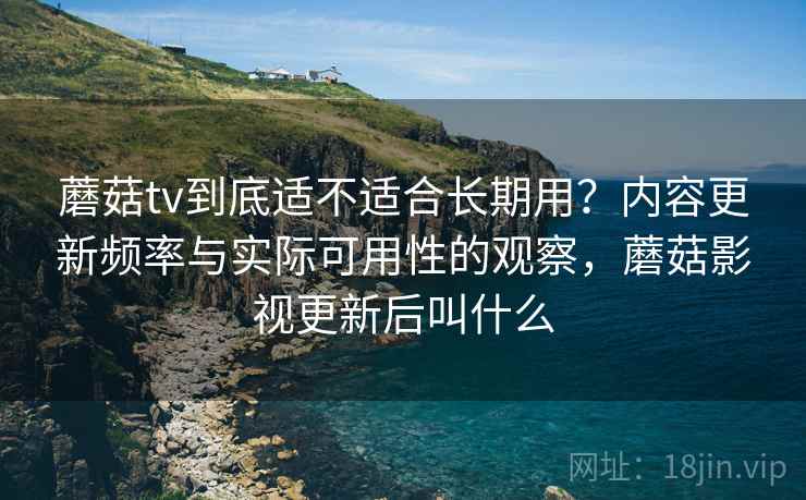 蘑菇tv到底适不适合长期用？内容更新频率与实际可用性的观察，蘑菇影视更新后叫什么