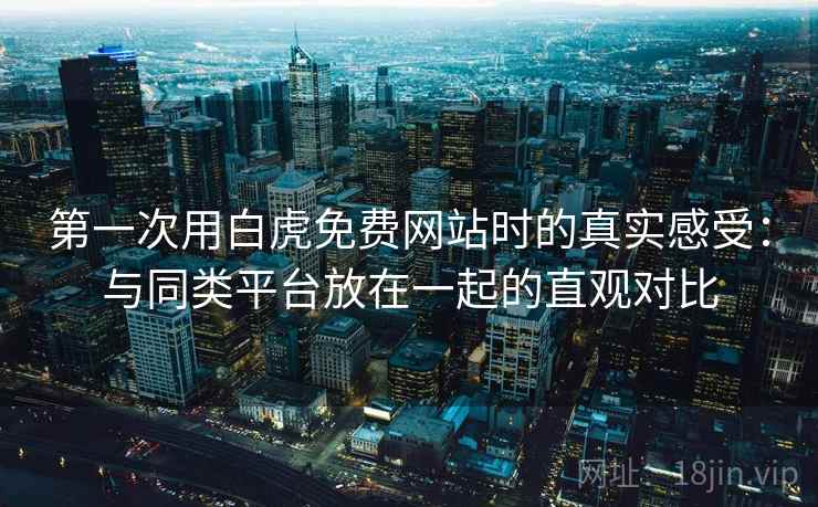 第一次用白虎免费网站时的真实感受：与同类平台放在一起的直观对比